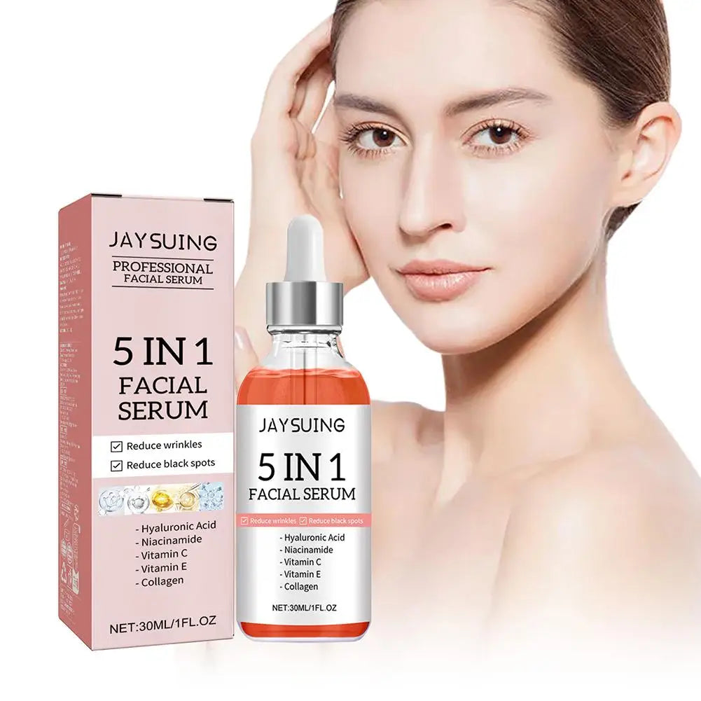 Serum Vitamina C 5 en 1 — Luminosidad, Firmeza e Hidratación
