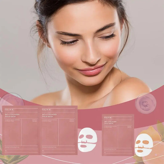 Mascarilla Facial de Colágeno Hidratante