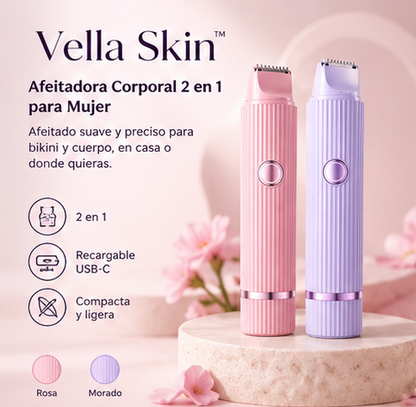 Vella Skin™ Depiladora Íntima 2 en 1