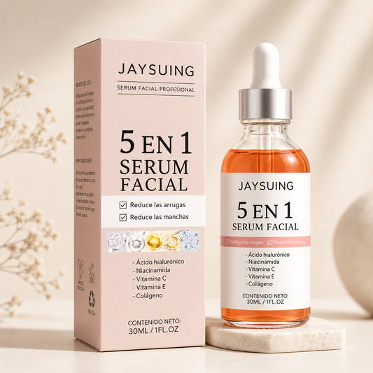 Serum Vitamina C 5 en 1 — Luminosidad, Firmeza e Hidratación