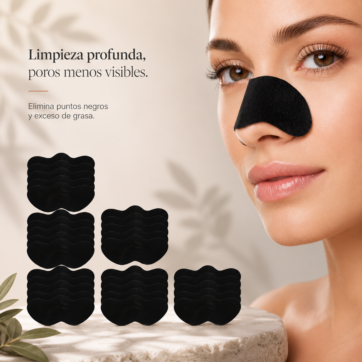 Tiras Limpiadoras para Puntos Negros y Poros – Limpieza Profunda
