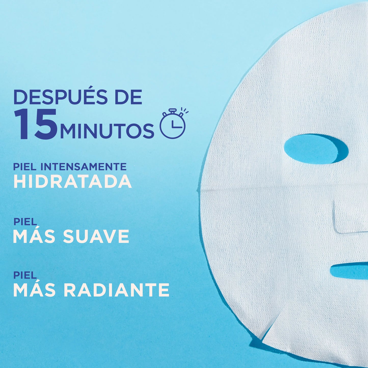 Garnier Mascarilla Facial Revitalizante con Ácido Hialurónico y Granada