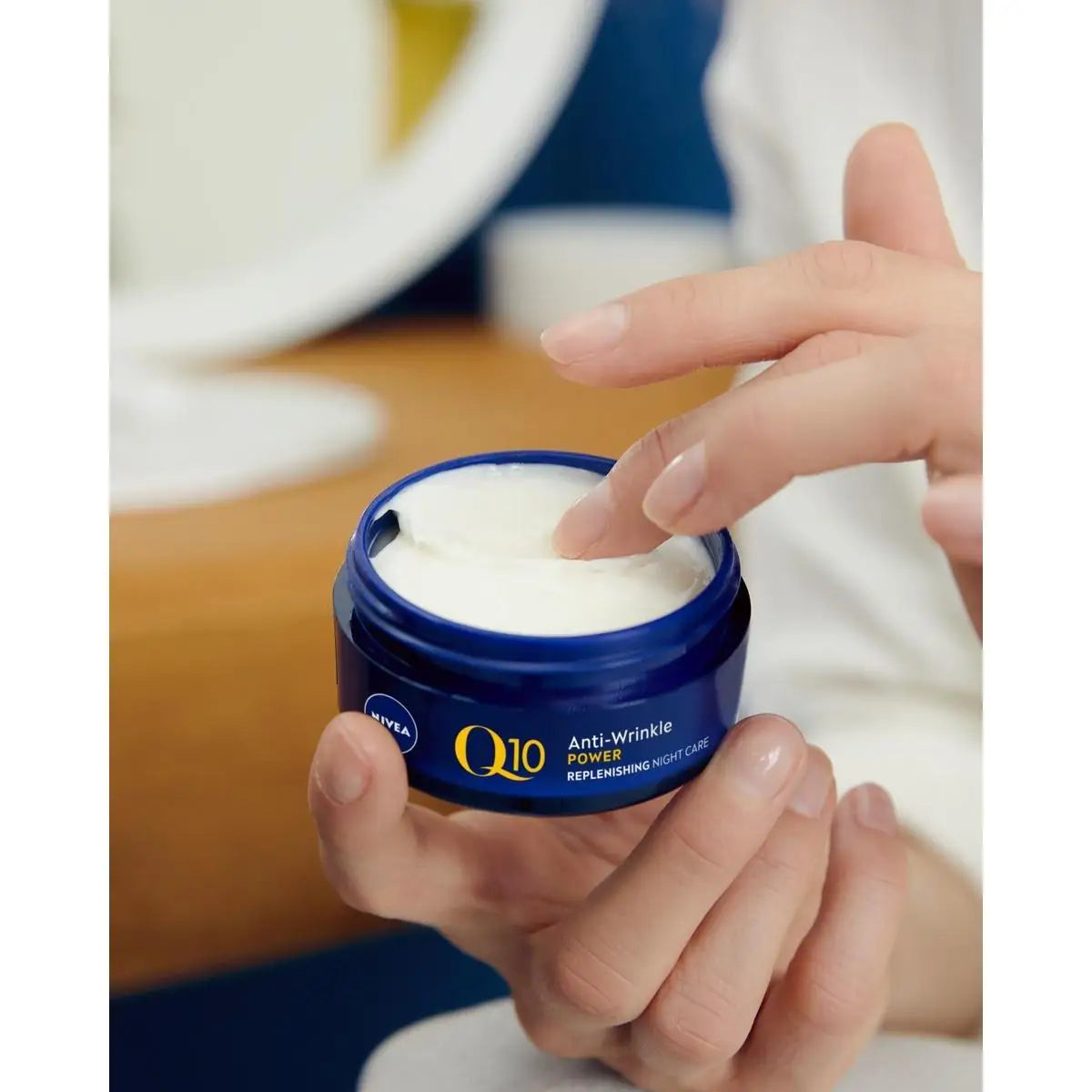 Nivea Crema de Noche Reafirmante Q10 Antiarrugas 50 ml