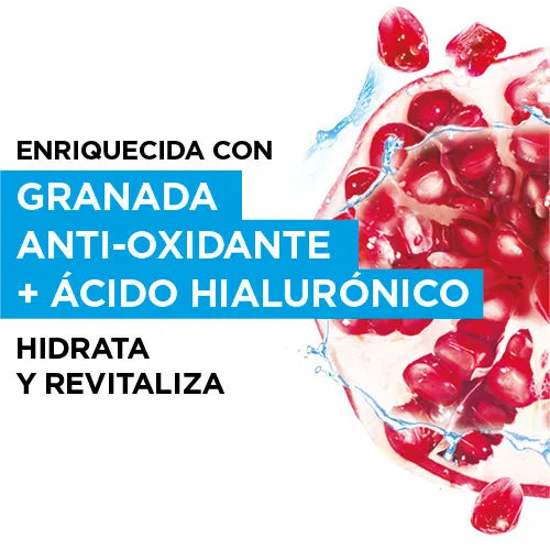 Garnier Mascarilla Facial Revitalizante con Ácido Hialurónico y Granada
