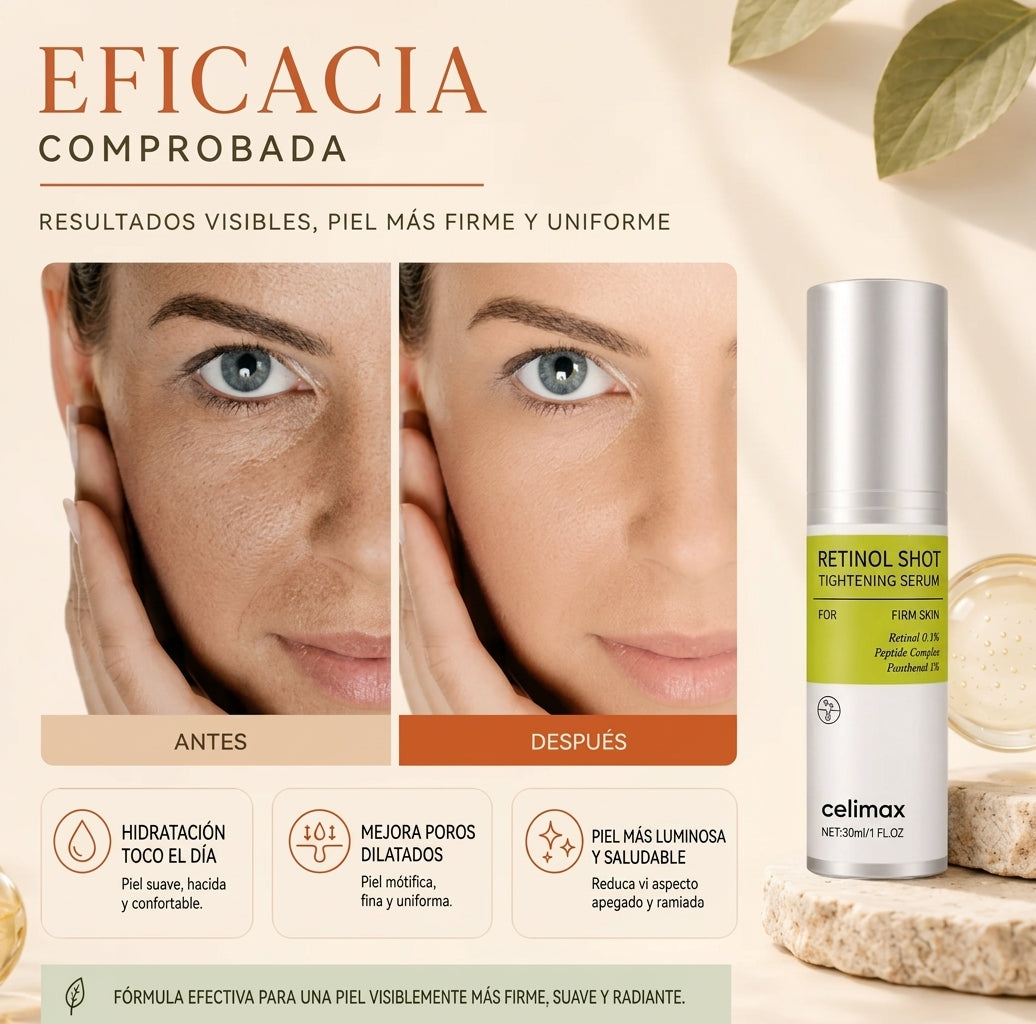 Crema y Serum Coreano Antiedad – Retinal & Retinol