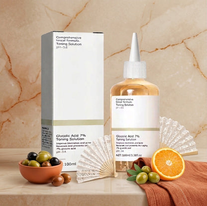 Tónico Facial con Ácido Glicólico 7% – 100 ml
