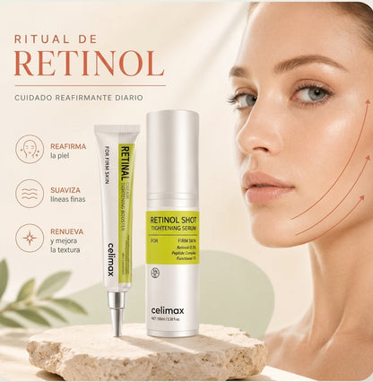 Crema y Serum Coreano Antiedad – Retinal & Retinol
