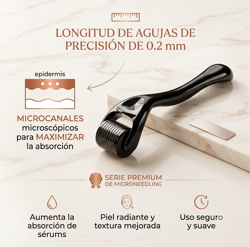 Set de Rodillo Facial y Gua Sha de Masaje