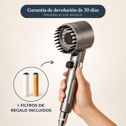 Vella Skin™ Cabezal de Ducha Filtrante para el Cuidado Diario