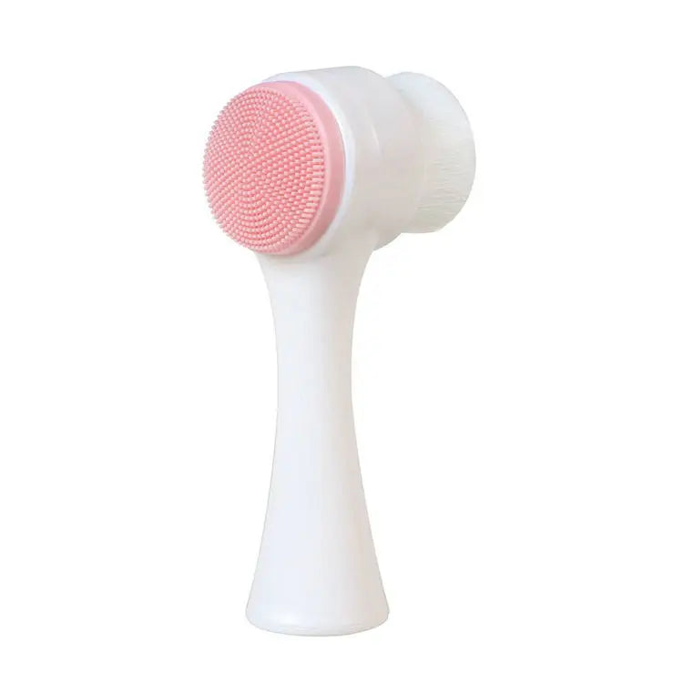 Cepillo Facial de Silicona 3D de Doble Cara