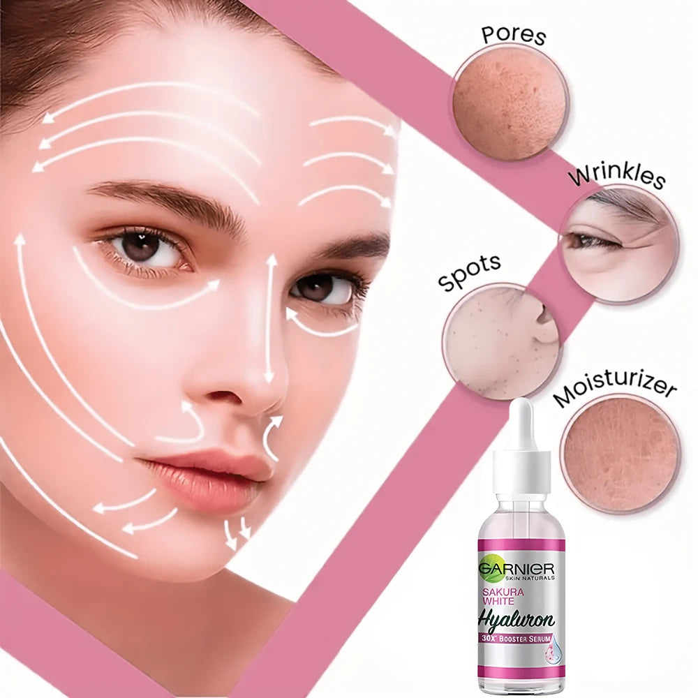 Garnier Sérum Sakura Glow con Ácido Hialurónico – Hidratante e Iluminador