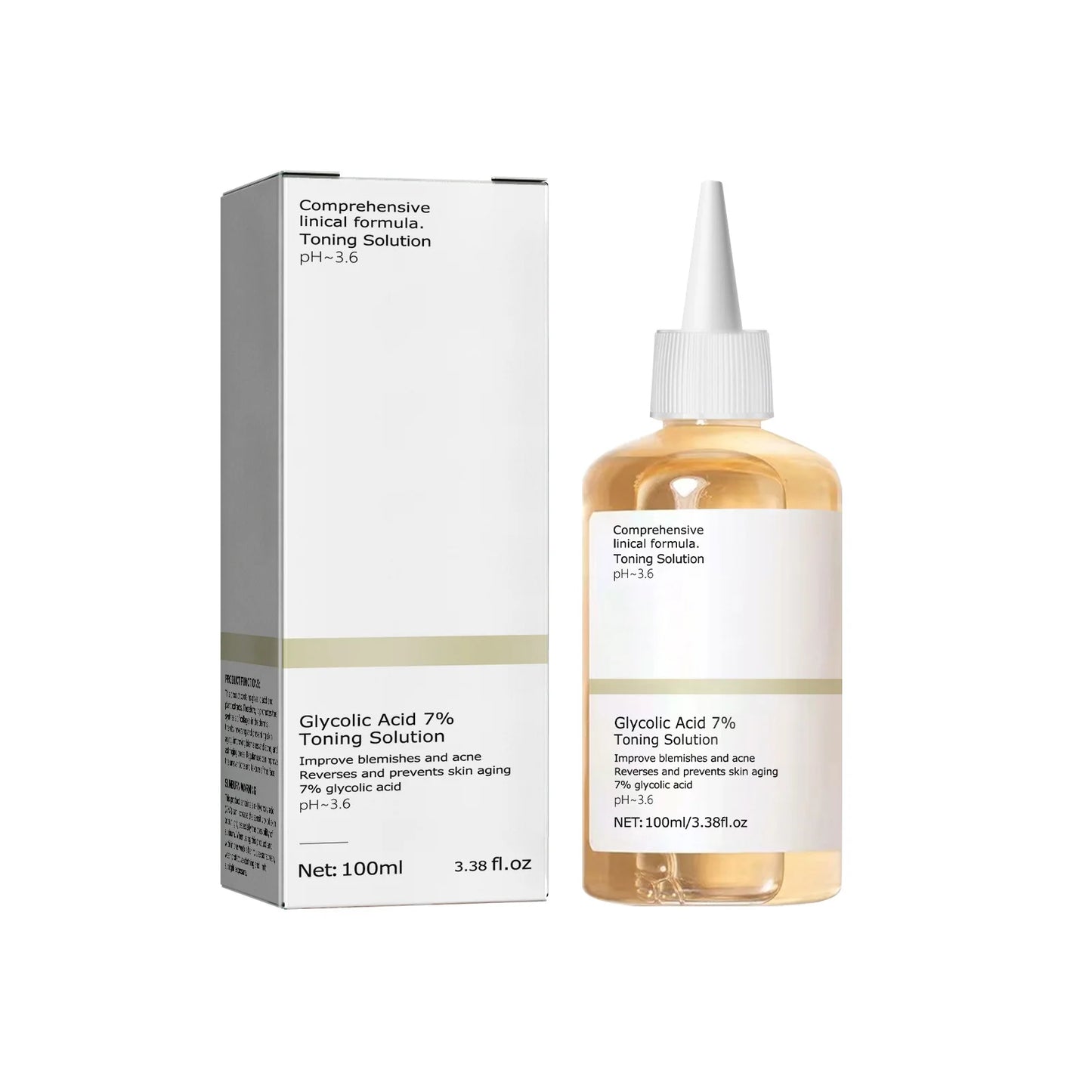 Tónico Facial con Ácido Glicólico 7% – 100 ml