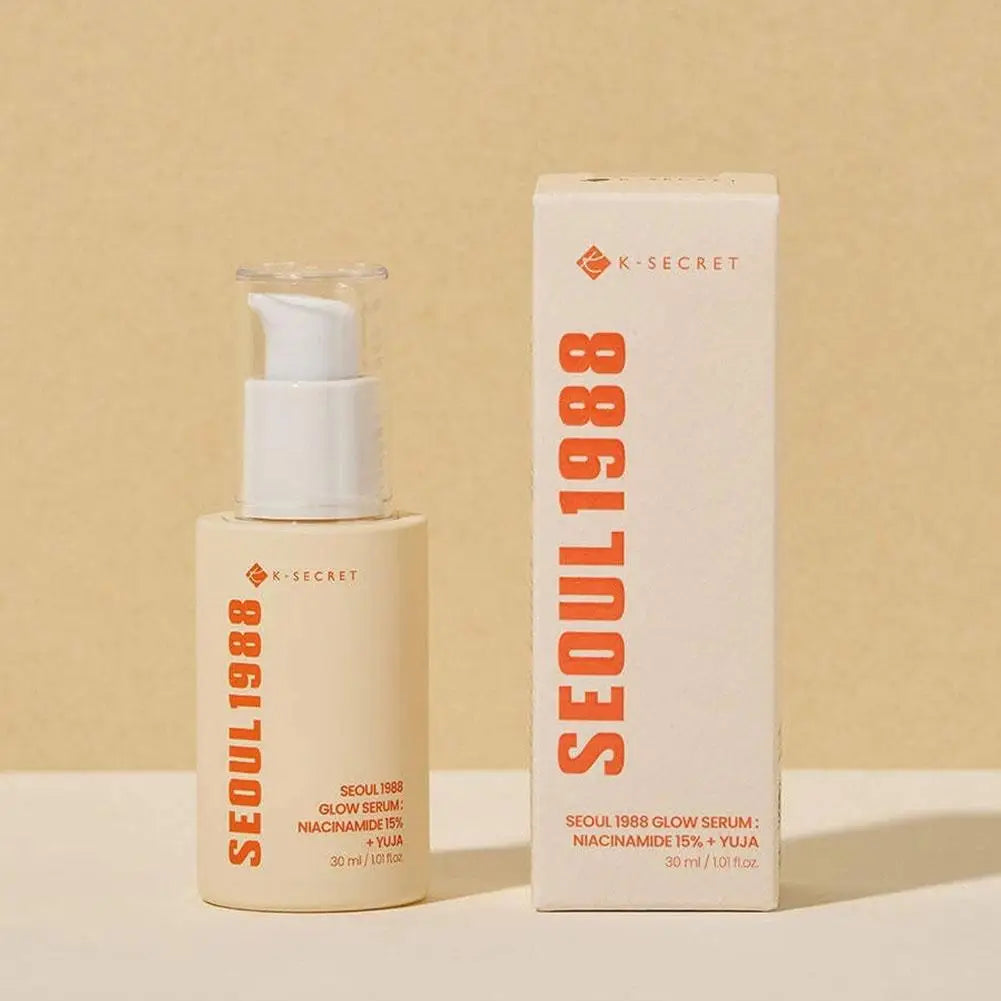 Seoul 1988 Retinol Ginseng Eye Cream & Face Serum Set - Firming Anti-Wrinkle Brightening Moisturizing Korean Skin Care