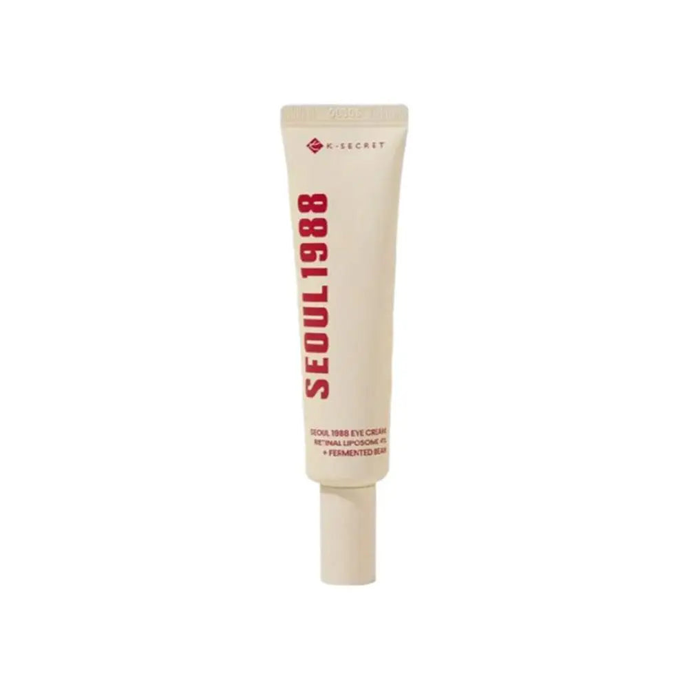 Seoul 1988 Retinol Ginseng Eye Cream & Face Serum Set - Firming Anti-Wrinkle Brightening Moisturizing Korean Skin Care