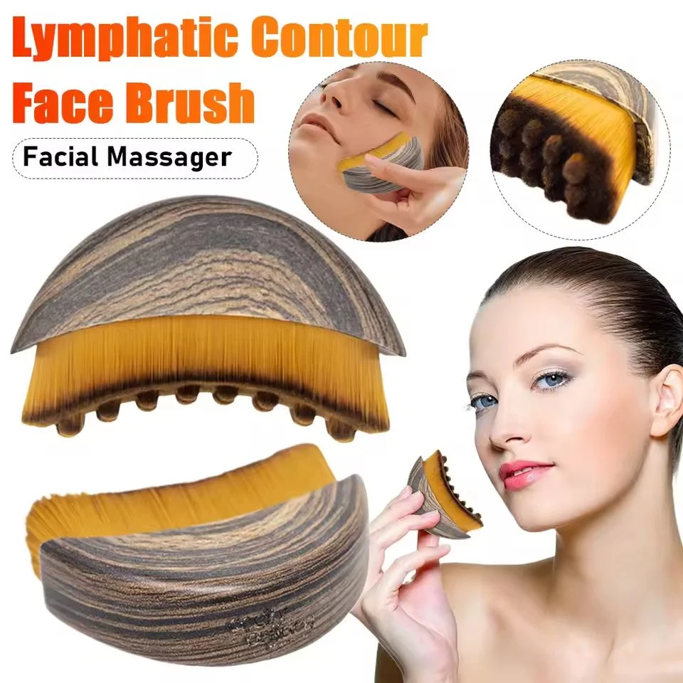 Cepillo de Drenaje Linfático Facial Reafirmante