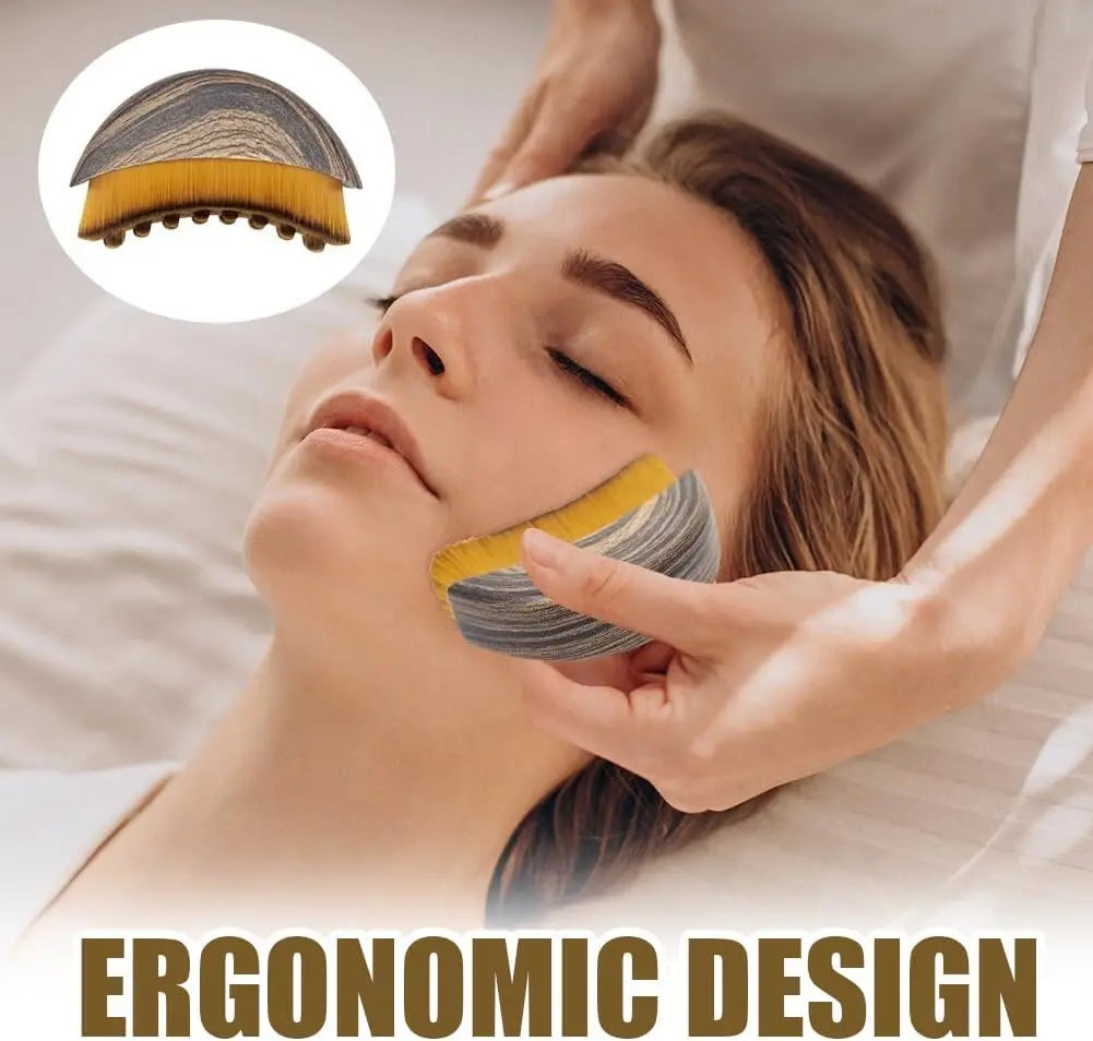 Cepillo de Drenaje Linfático Facial Reafirmante