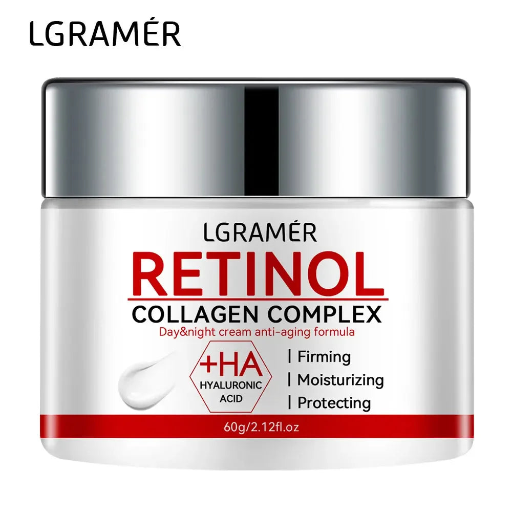 Crema Facial Retinol + Colágeno — Firmeza, Antiedad y Luminosidad