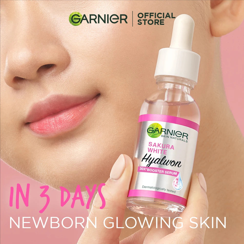 Garnier Sérum Sakura Glow con Ácido Hialurónico – Hidratante e Iluminador