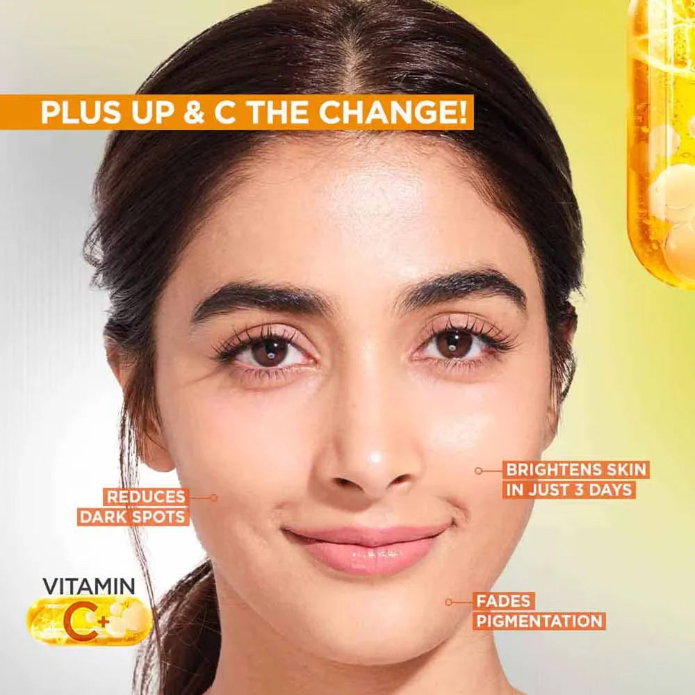 Garnier Sérum Facial Vitamina C 30ml | Ilumina, Unifica e Hidrata la Piel