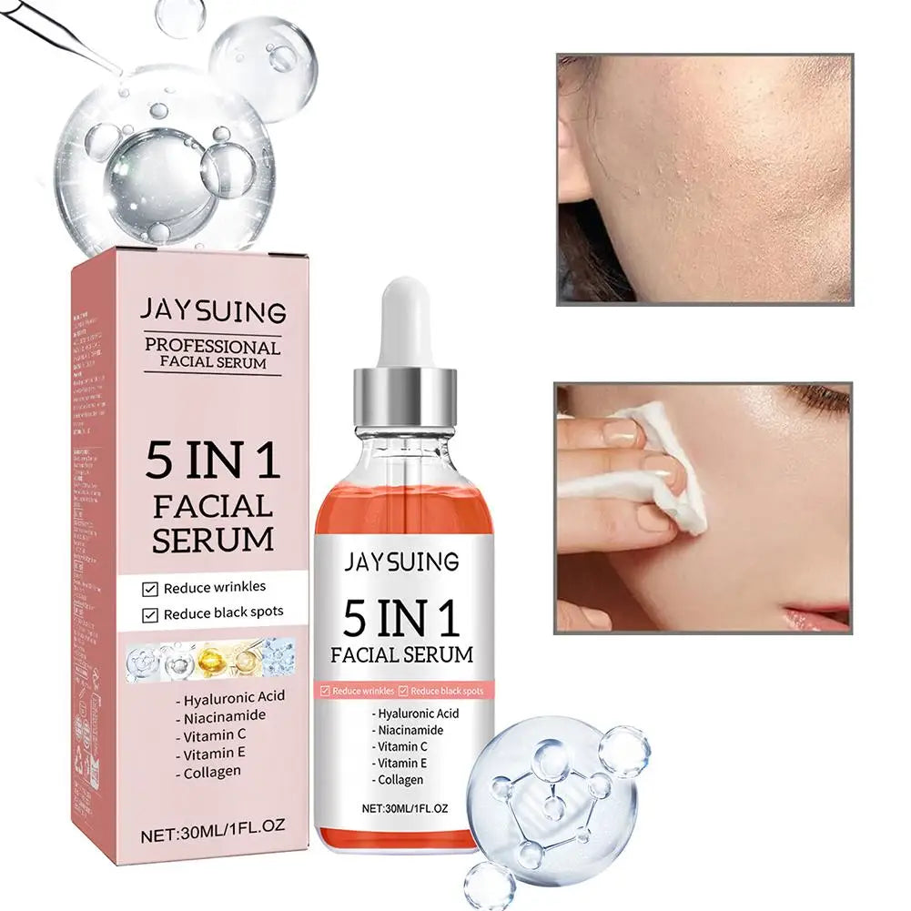 Serum Vitamina C 5 en 1 — Luminosidad, Firmeza e Hidratación