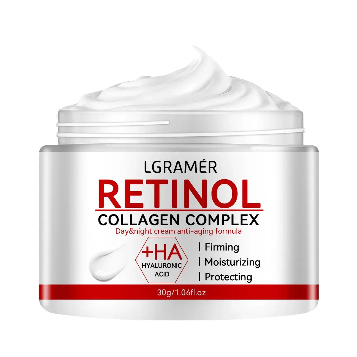 Crema Facial Retinol + Colágeno — Firmeza, Antiedad y Luminosidad