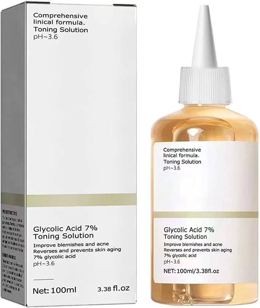 Tónico Facial con Ácido Glicólico 7% – 100 ml